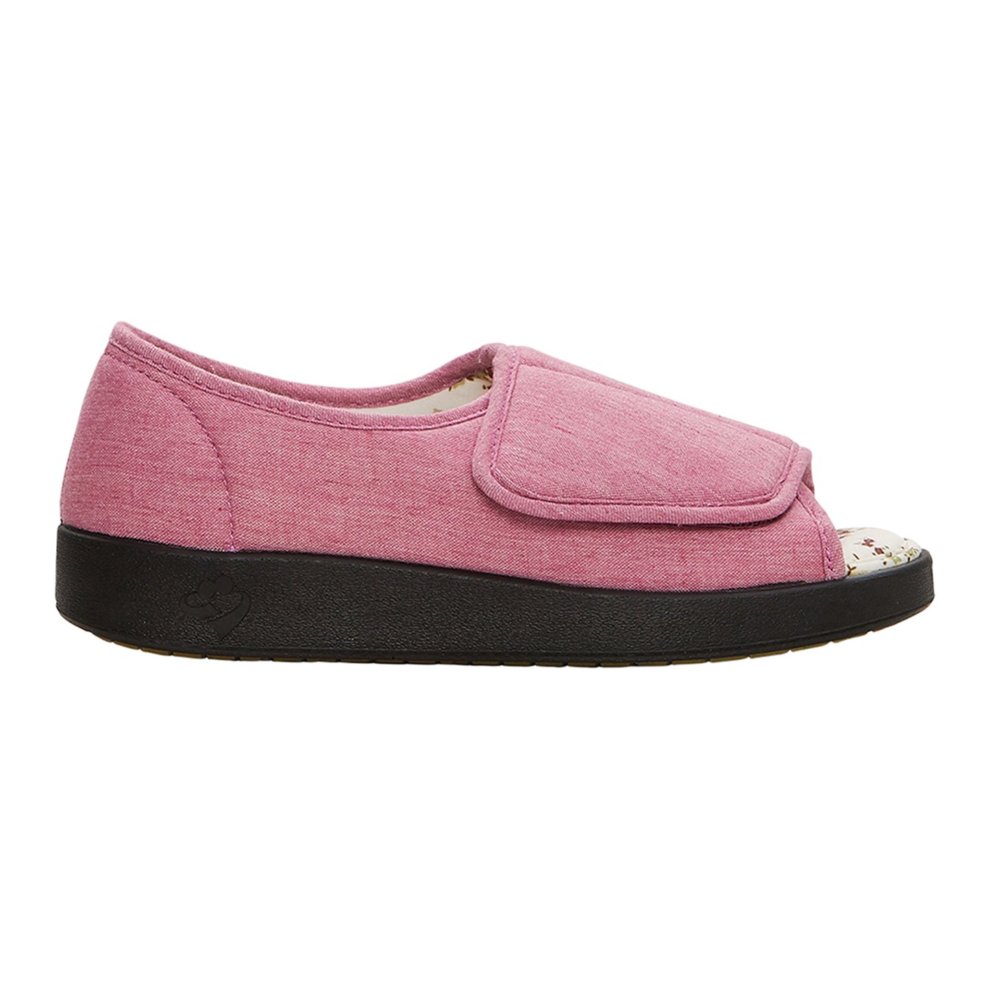 SANDAL, INDOOR/OUTDOOR EASY CLOSURE OPEN TOE SZ10
