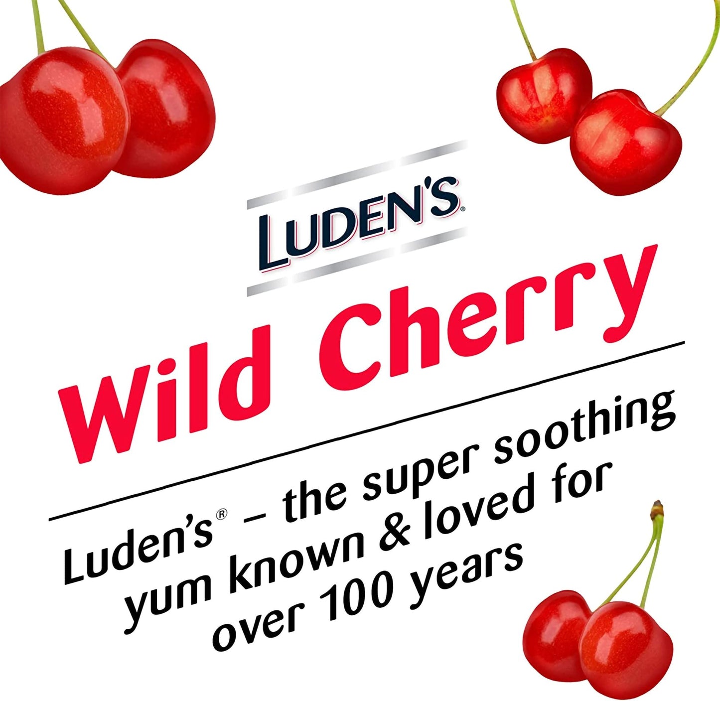 LUDENS THROAT, LOZ WILD CHERRY(30/BG)