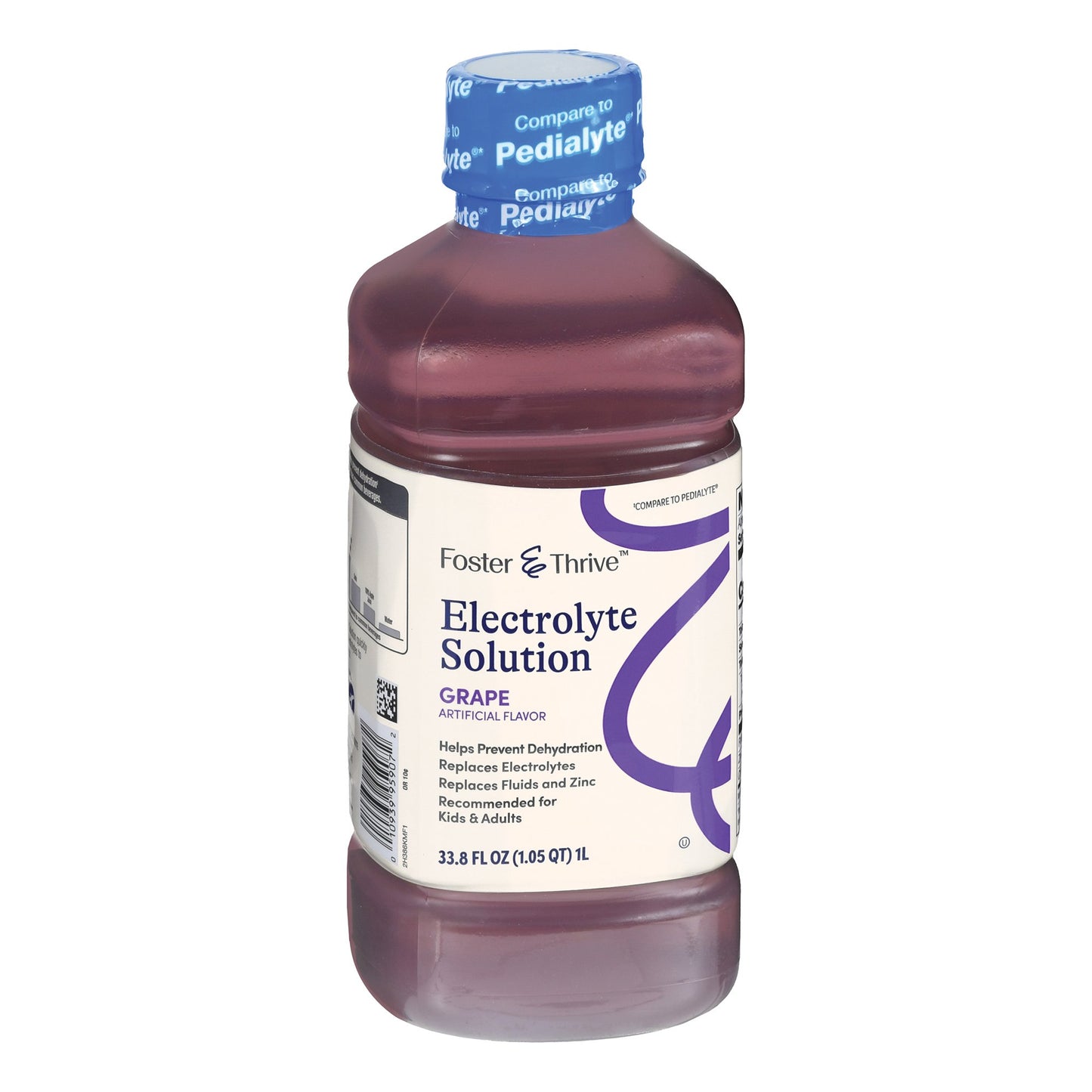ELECTROLYTE, SOL FOSTER & THRIVE GRAPE 33.8OZ