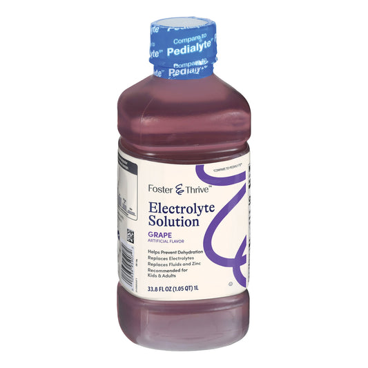 ELECTROLYTE, SOL FOSTER & THRIVE GRAPE 33.8OZ