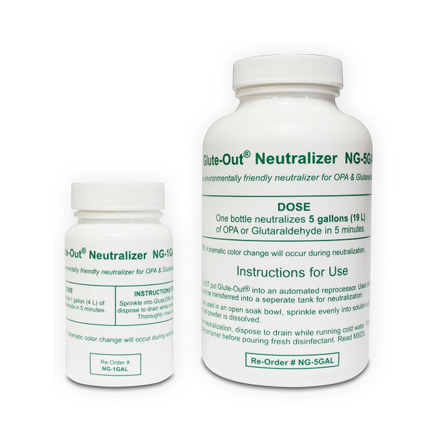 DISINFECTANT, GLUTARALDHYDE NEUTRALIZER 2OZ (24/BX