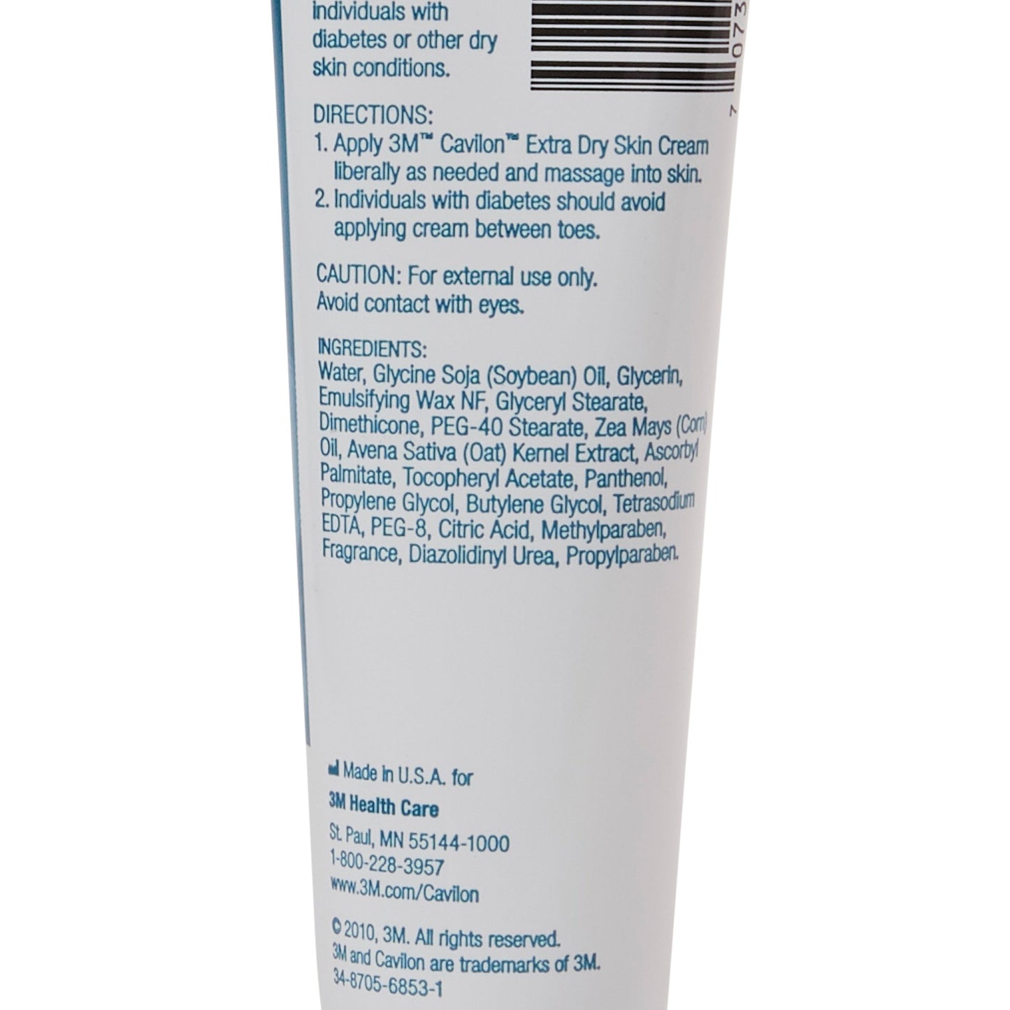 FOOT EMOLLIENT, CRM 4OZ 3M