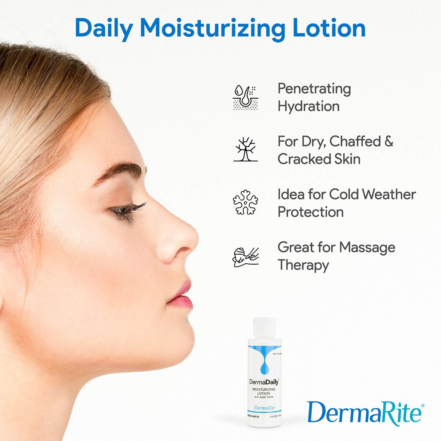 LOTION, DERMA DAILY 8OZ (48/CS)