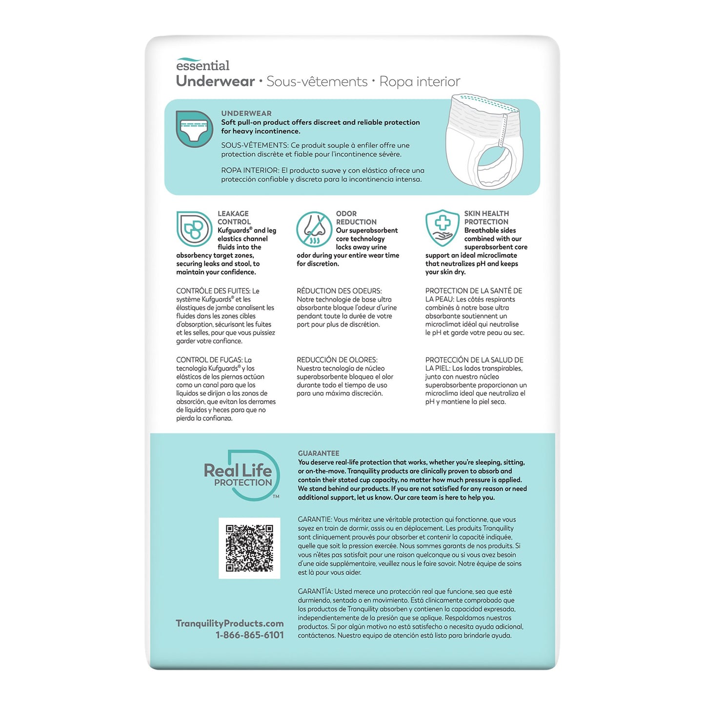 BRIEF, INCONT SELECT ABSORB DISP YTH (12/BG 8BG/CS)