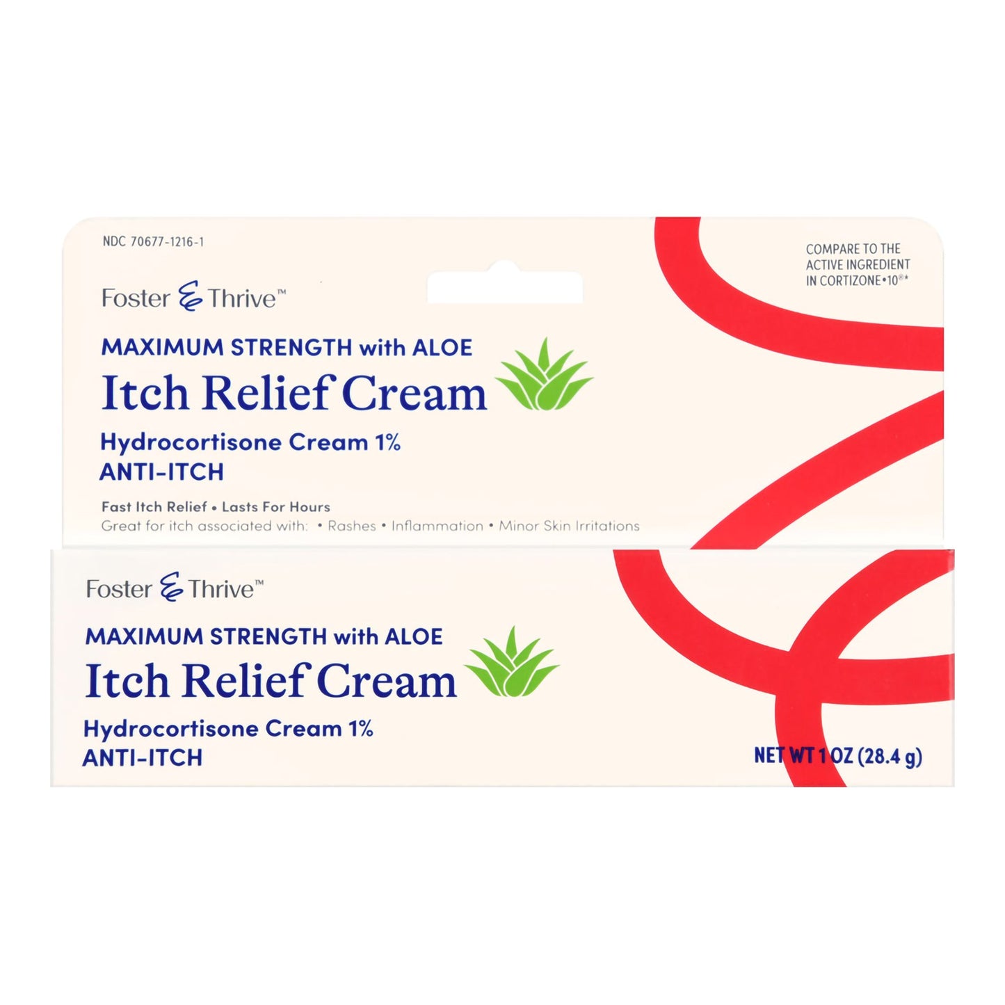 HYDROCORT+ALOE, CRM FT 1% 1OZ