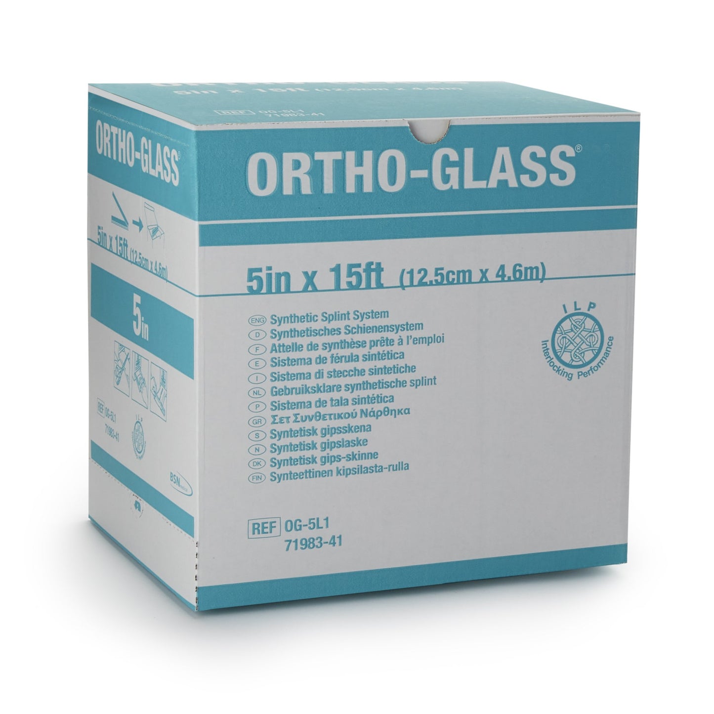 ROLL, SPLINT ORTHOGLASS 5"X15'(2/CS)