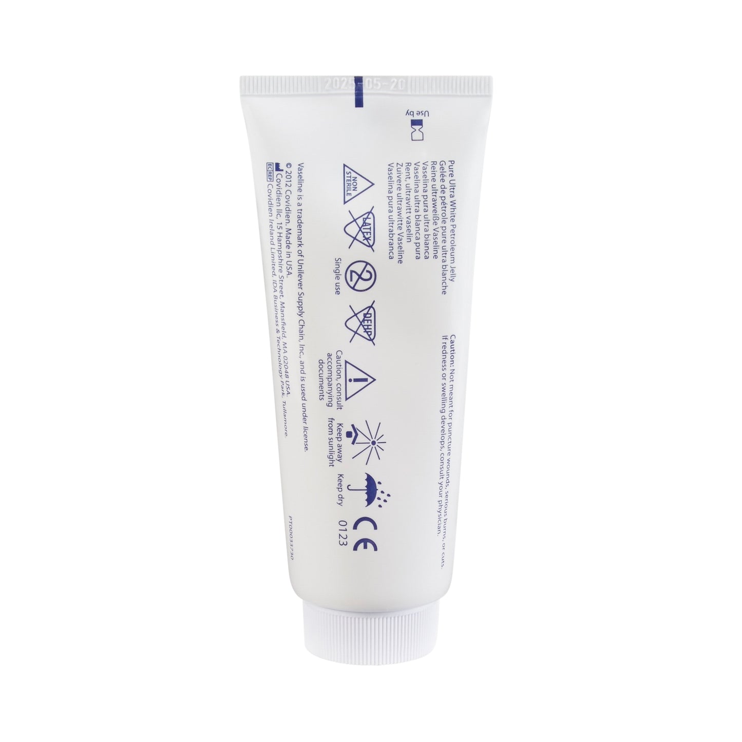 PETROLEUM JELLY, VASELINE 3.25OZ TU (72EA/CS)