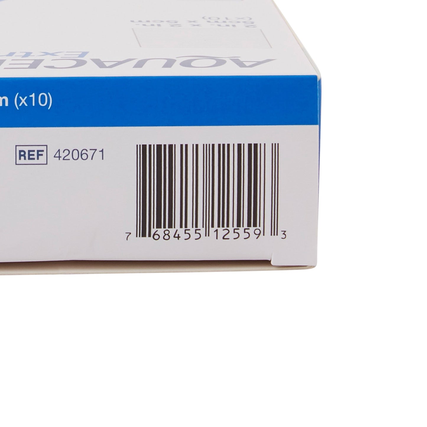 DRESSING, WND AQUACEL X HYDFBRW/O BORDER 2X2" (10/