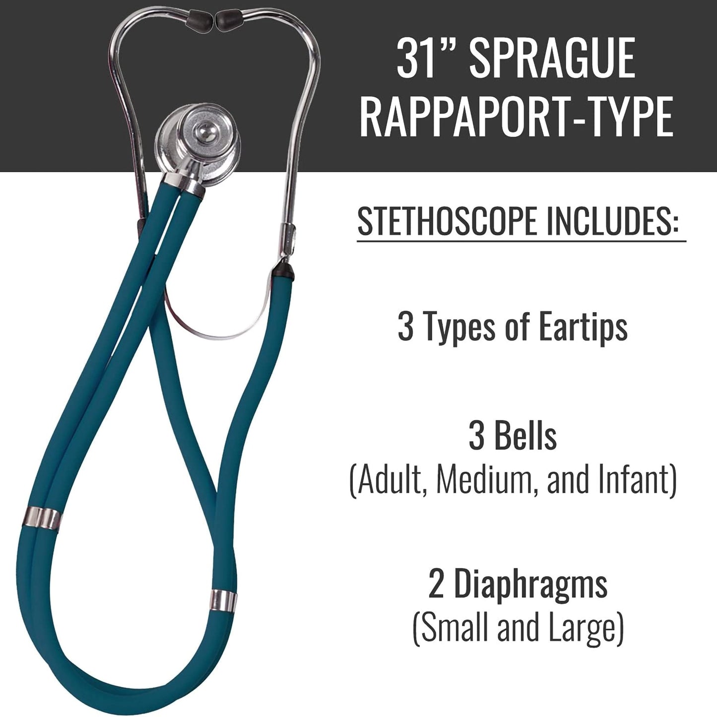 ANEROID SPHYGMOMANOMETER/STETHCOMBO KIT, BP MANUAL TEAL