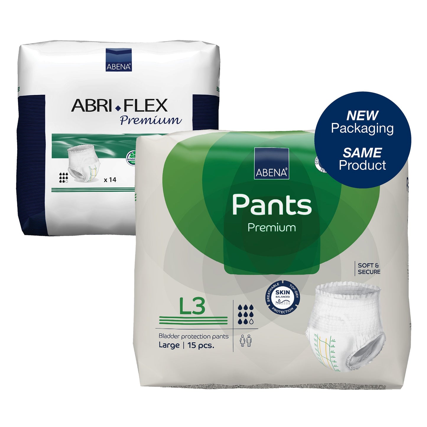 UNDERWEAR, INCONT ABENA PROT PREM L3 LG (15/PK 6PK/CS)