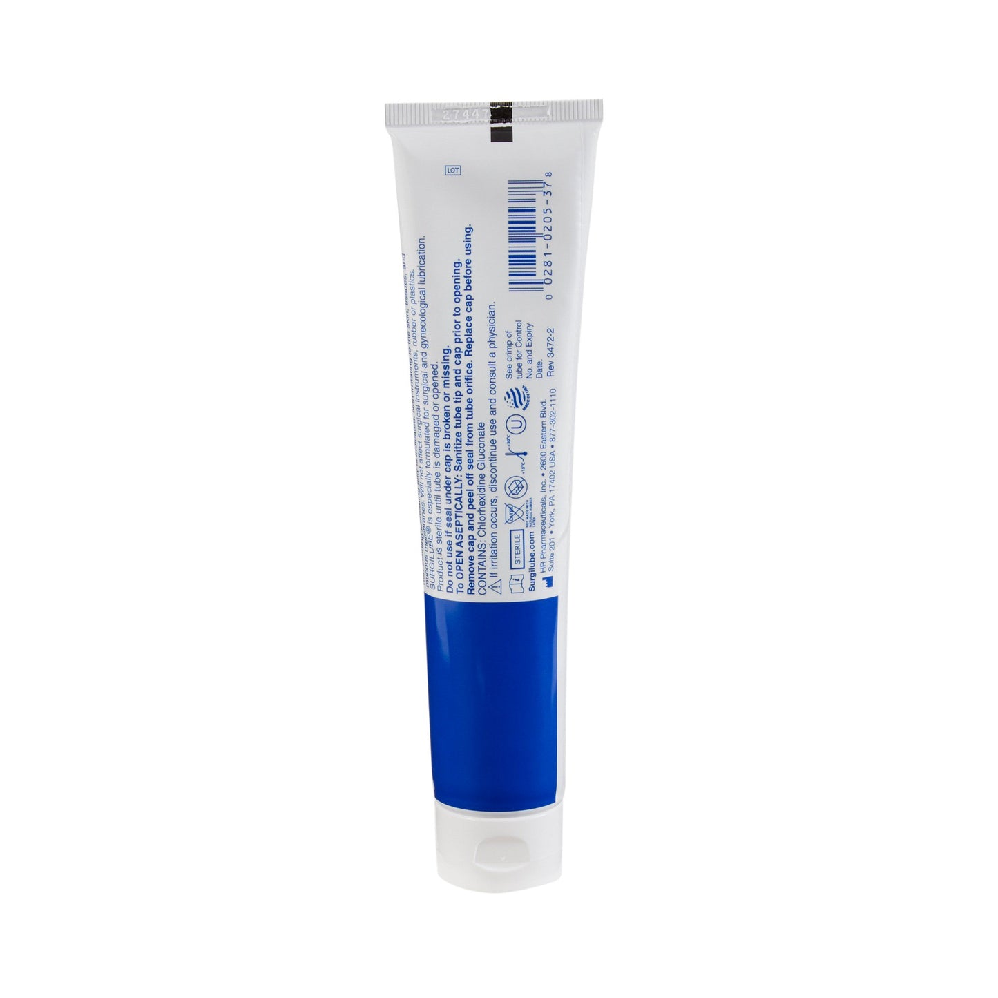 LUBRICATING JELLY, SURGILUBE STR TU 4.25OZ (12EA/BX 6BX/CS)