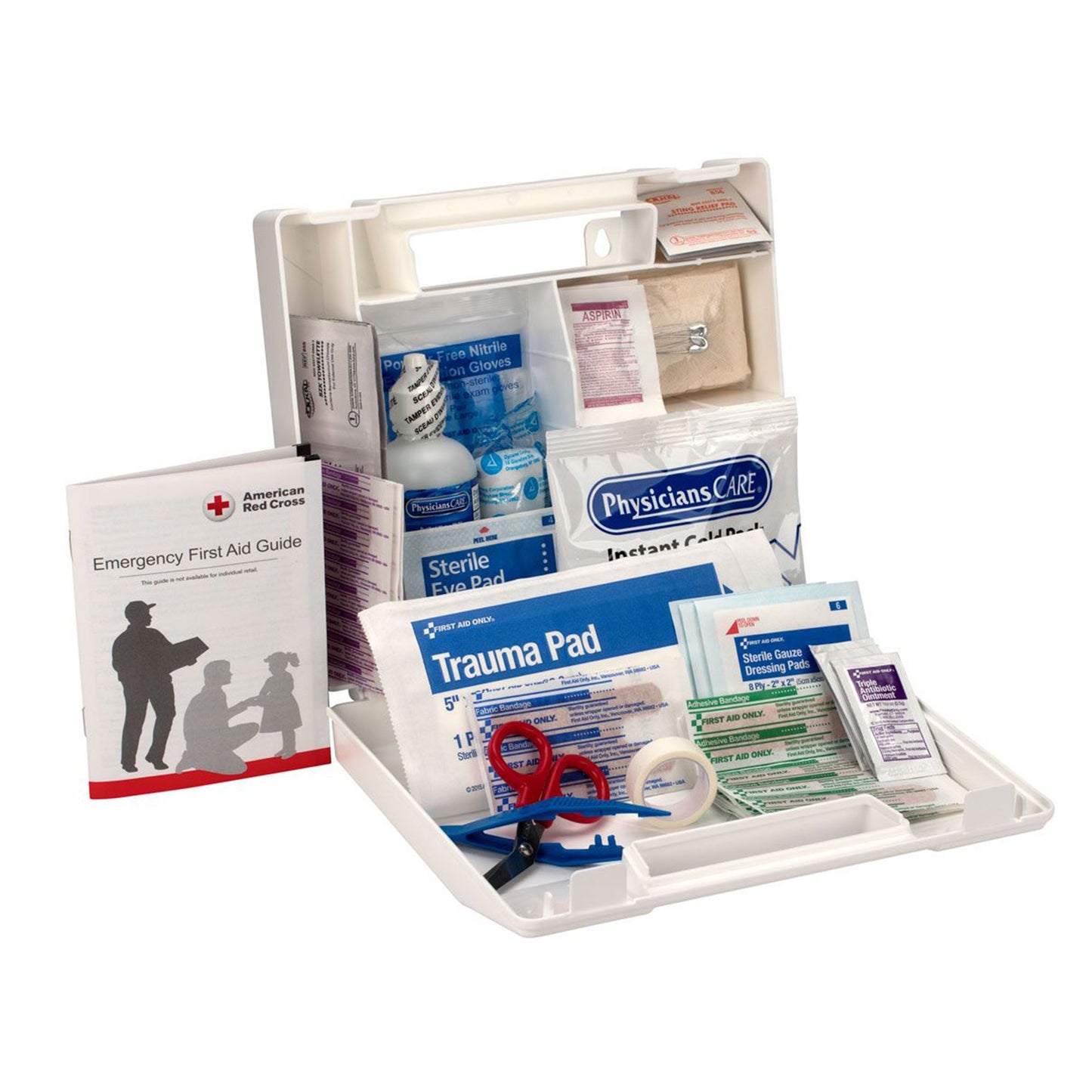FIRST AID KIT, 25 PERSON 106PC(10/CS) FRSTAD