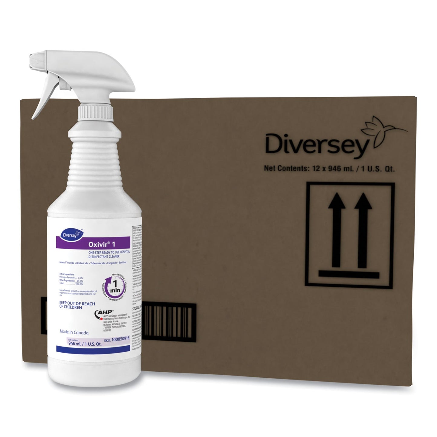 DISINFECTANT, OXIVIR 1 32OZ (12/CT)