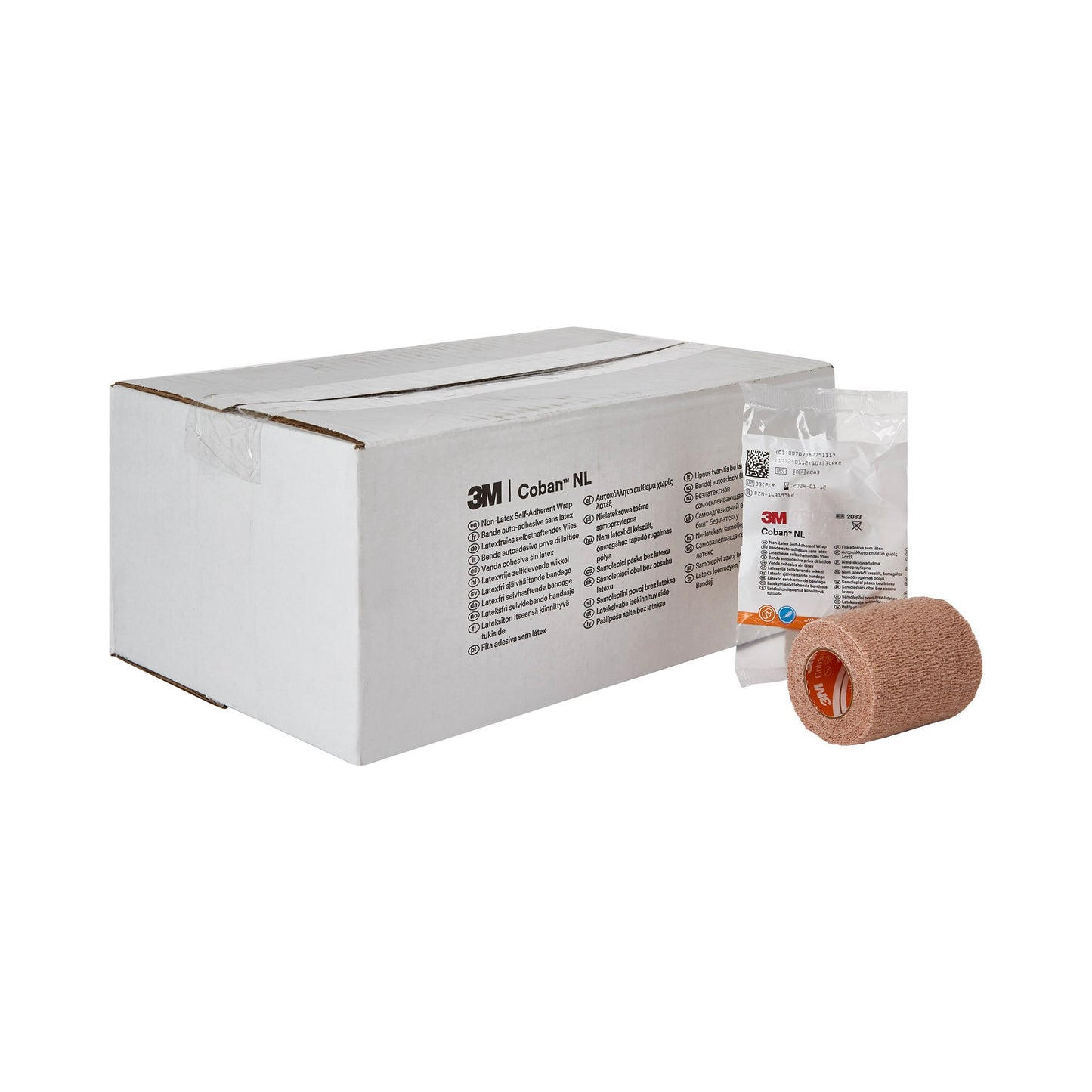 BANDAGE, COBAN LF 3"X5YDS (24RL/CS) 3M
