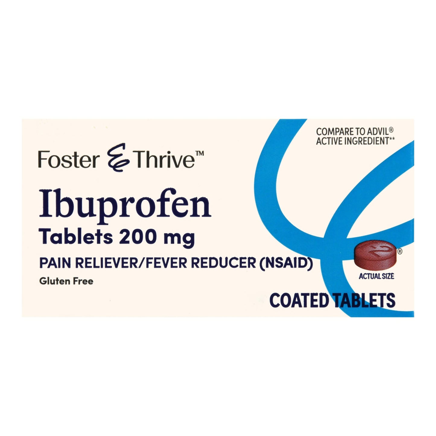 IBUPROFEN, TAB FT SM 200MG (24/BT)