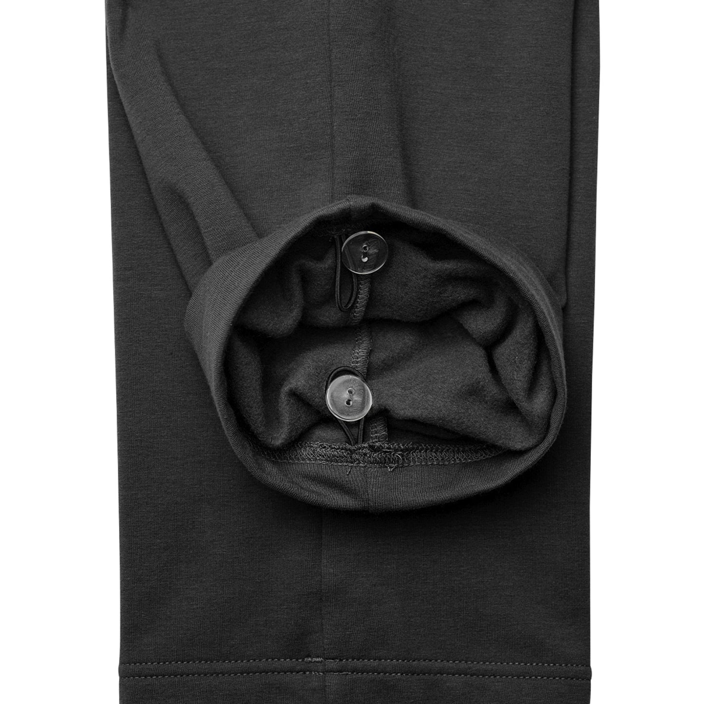 PANTS, FLEECE WMNS OPEN BACK SEAMLESS BLK LG