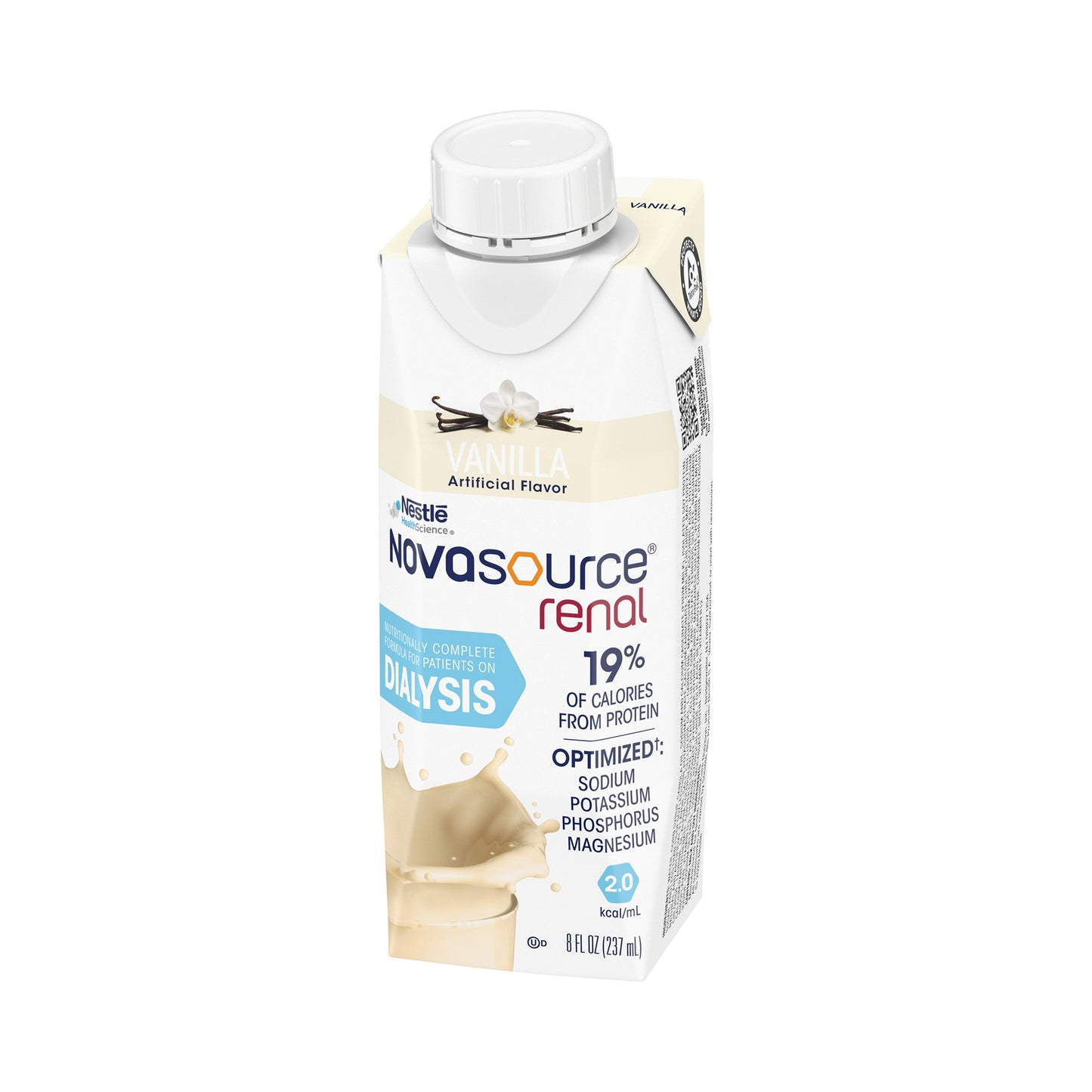 NOVASOURCE RENAL, VANILLA 8OZ (24/CS)