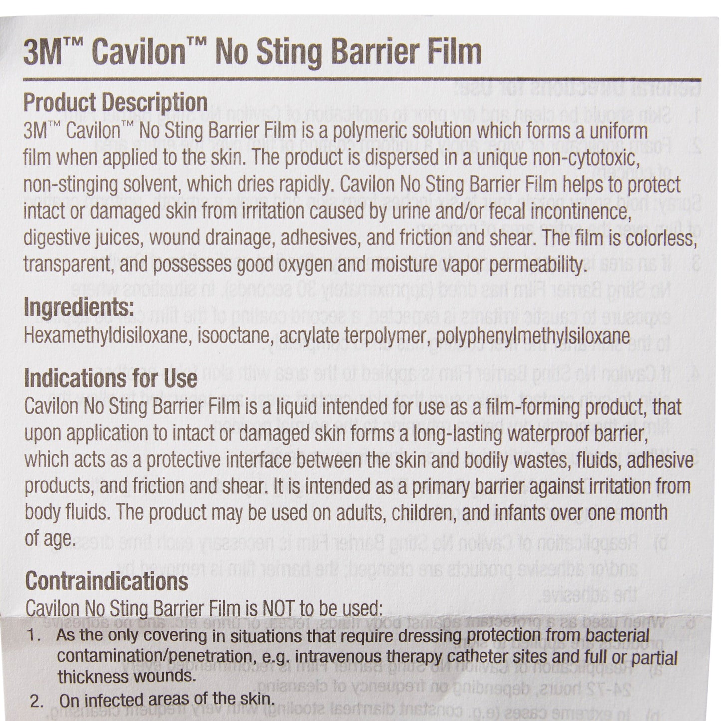 SKIN PROTECTANT, NO STING (25/BX 4BX/CS) 3M