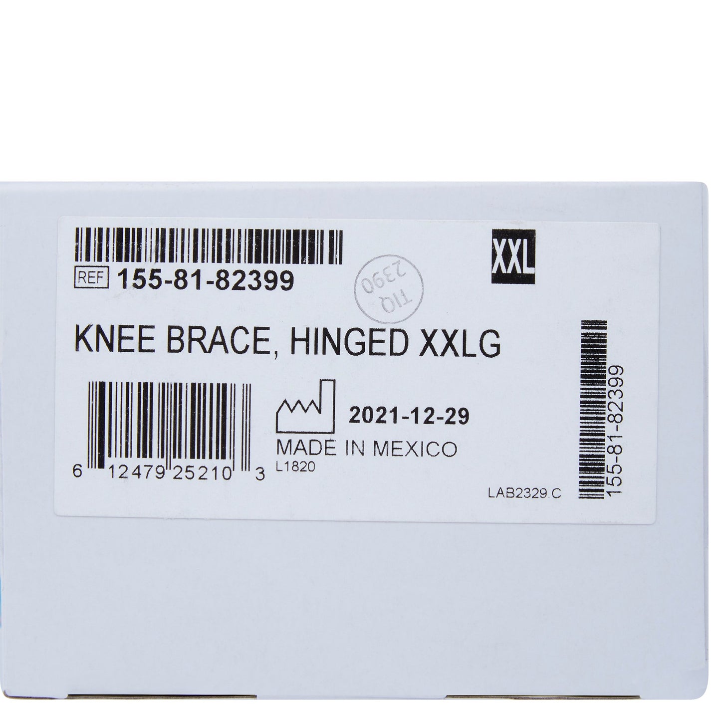 KNEE BRACE, HINGED 3XLG