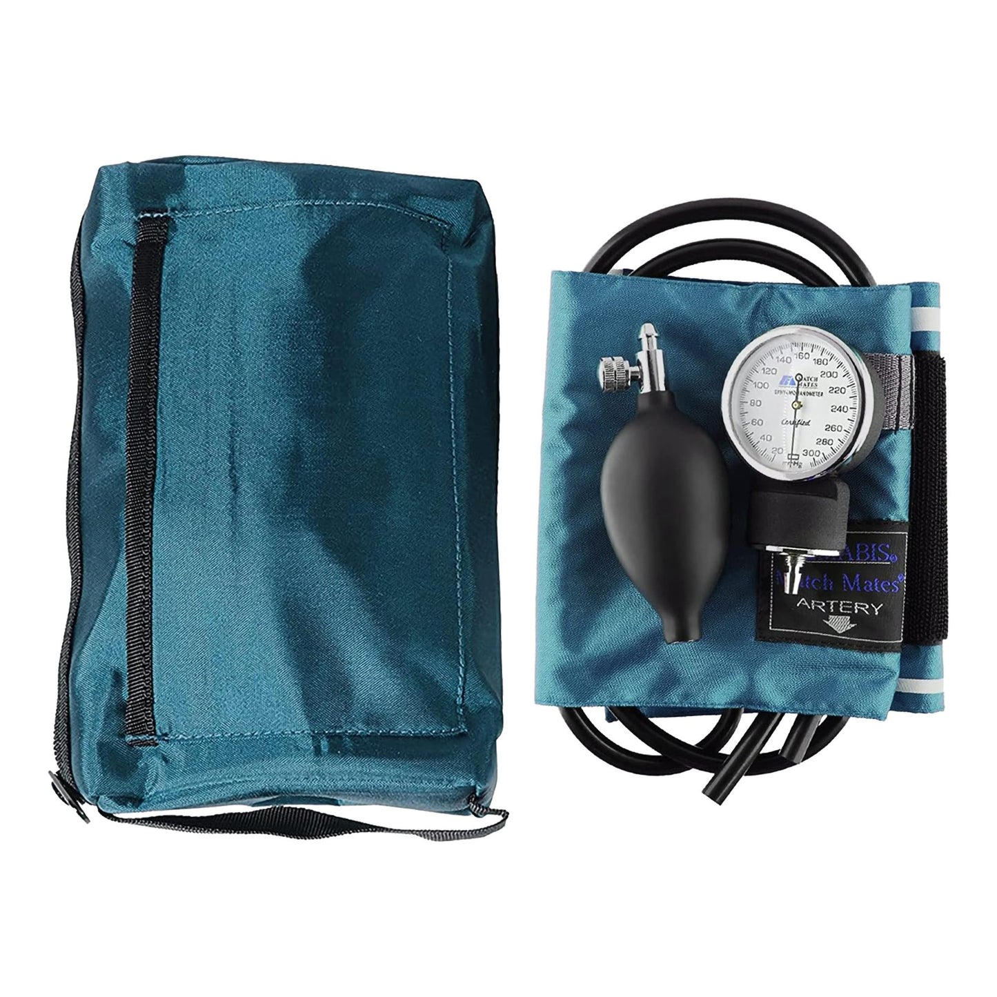 ANEROID SPHYGMOMANOMETER/STETHCOMBO KIT, BP MANUAL TEAL