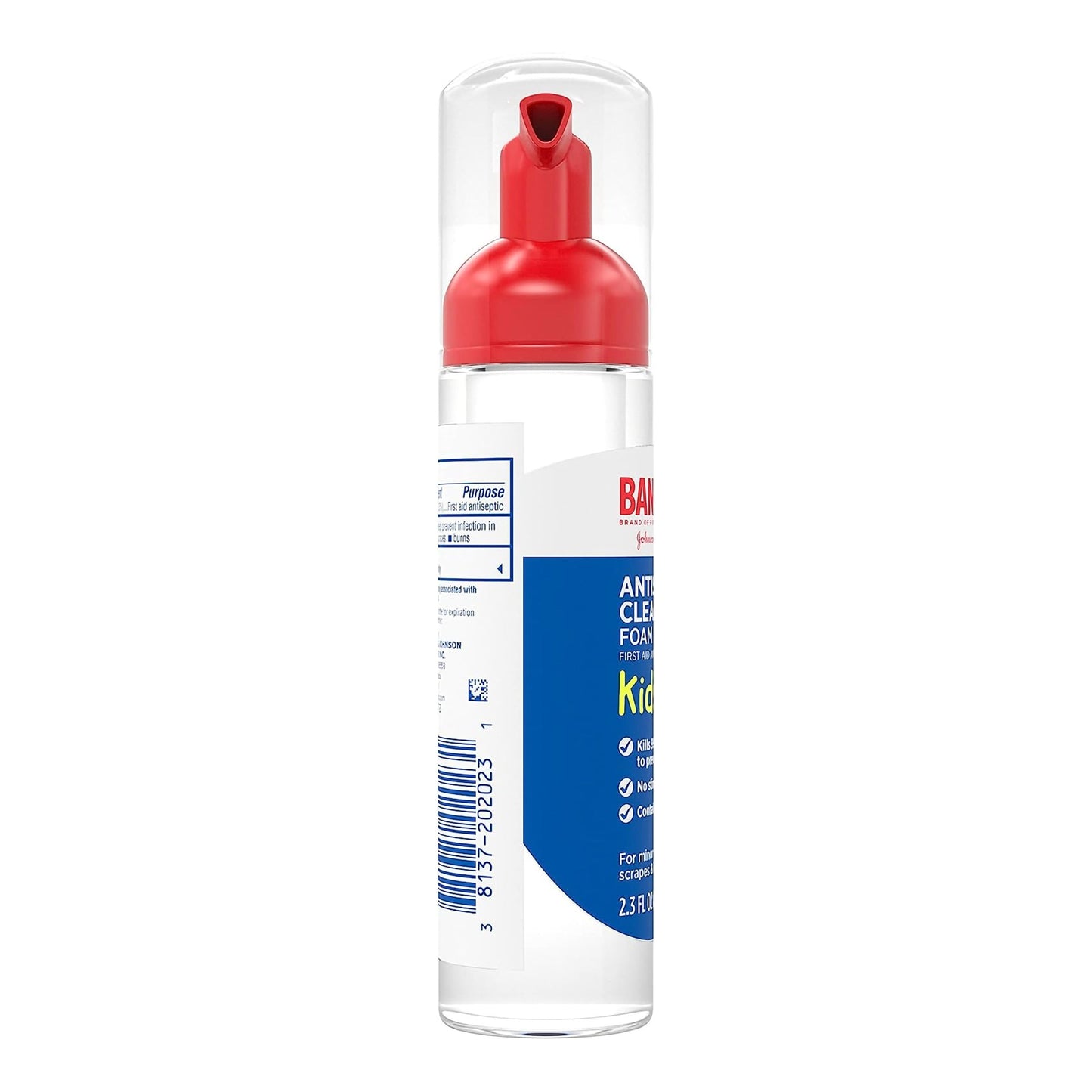 CLEANSER, FOAM BAND-AID KIDS ANTISEPTIC 2.3OZ