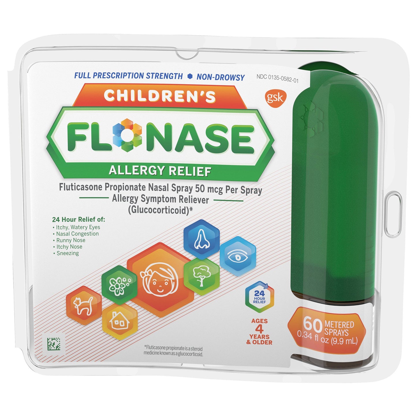 FLONASE, SPR 50MCG 60DOSE