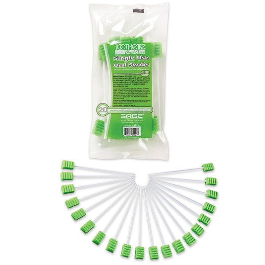 SWAB, ORAL W/ NA BICARB (20PK 50PK/CS)