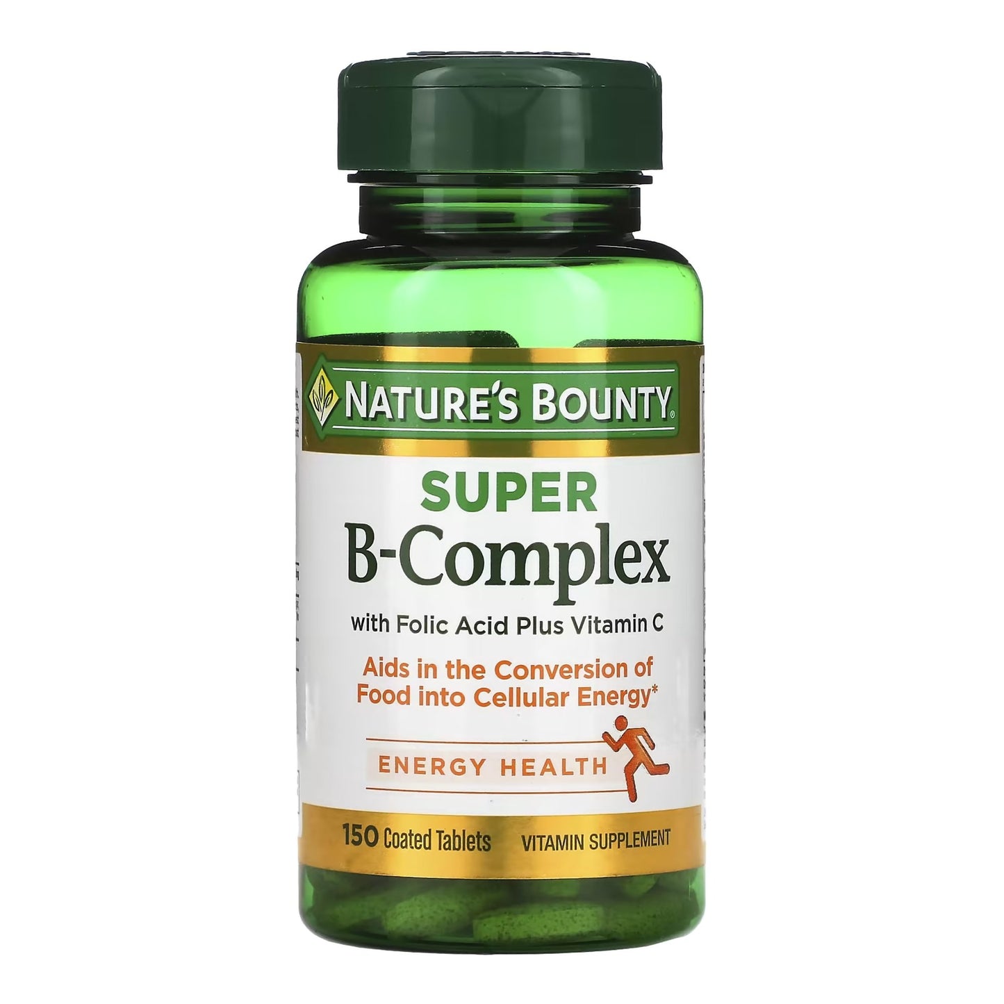 SUPER B-COMPLEX-VIT C, TAB NATURES BOUNTY (150/BT)