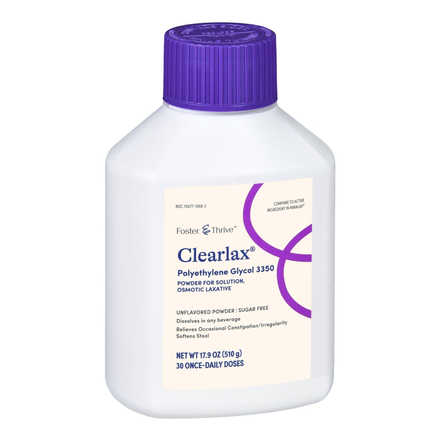 POLYETHYLENE GLYCOL, PDR FT 17.9OZ