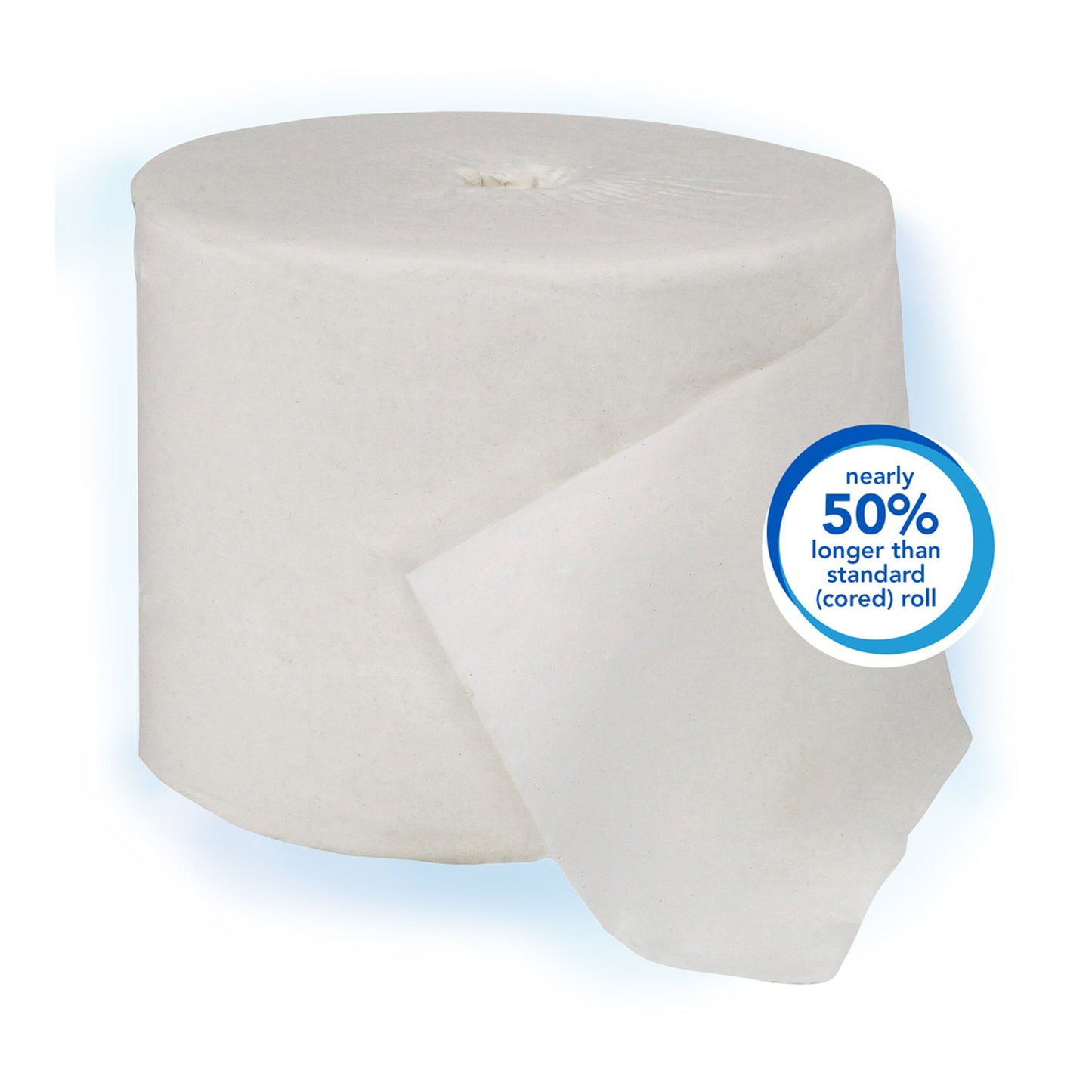 TISSUE, TOILET CORELESS WHT (36RL/CS) KIMCON