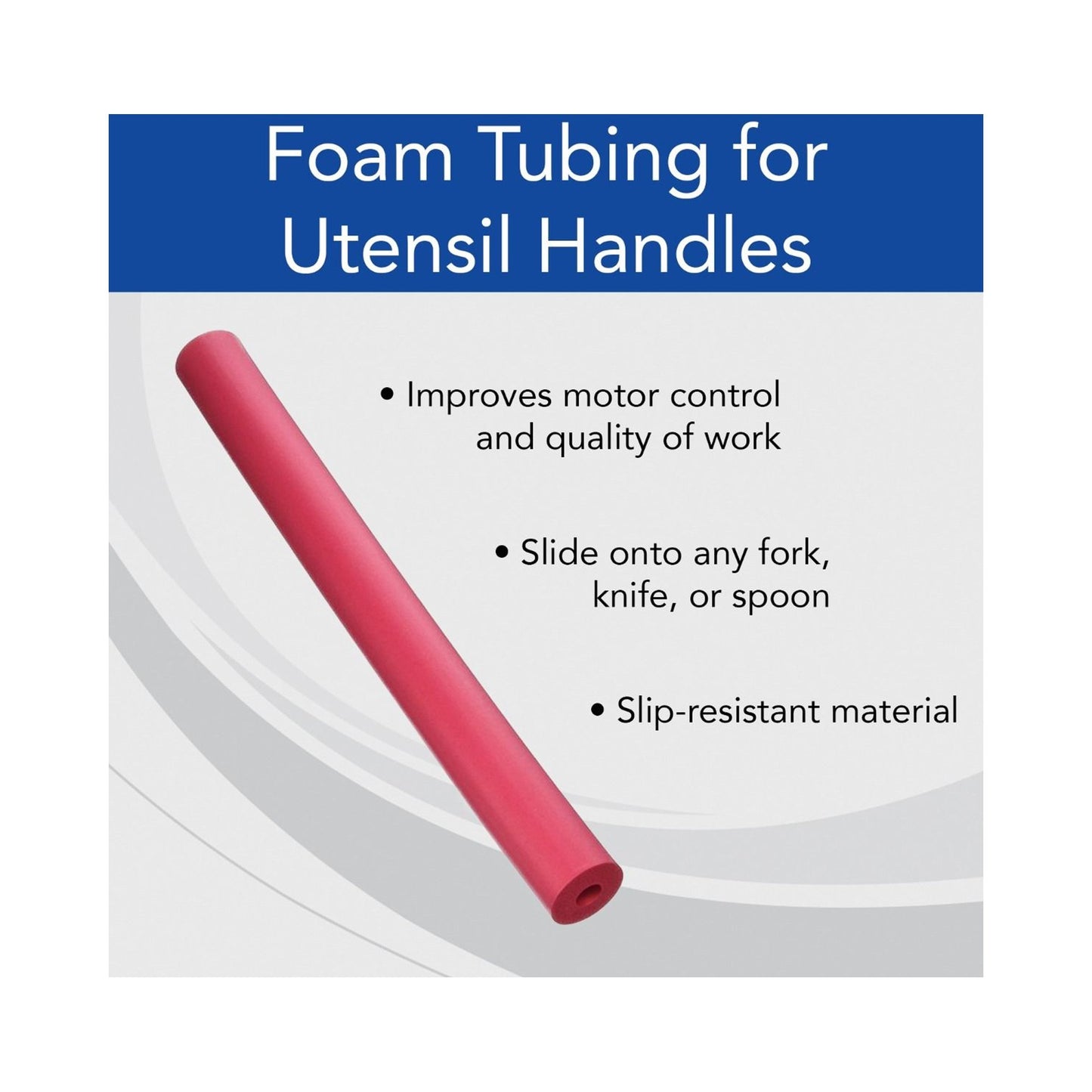 TUBING, FOAM RED (6/PK)