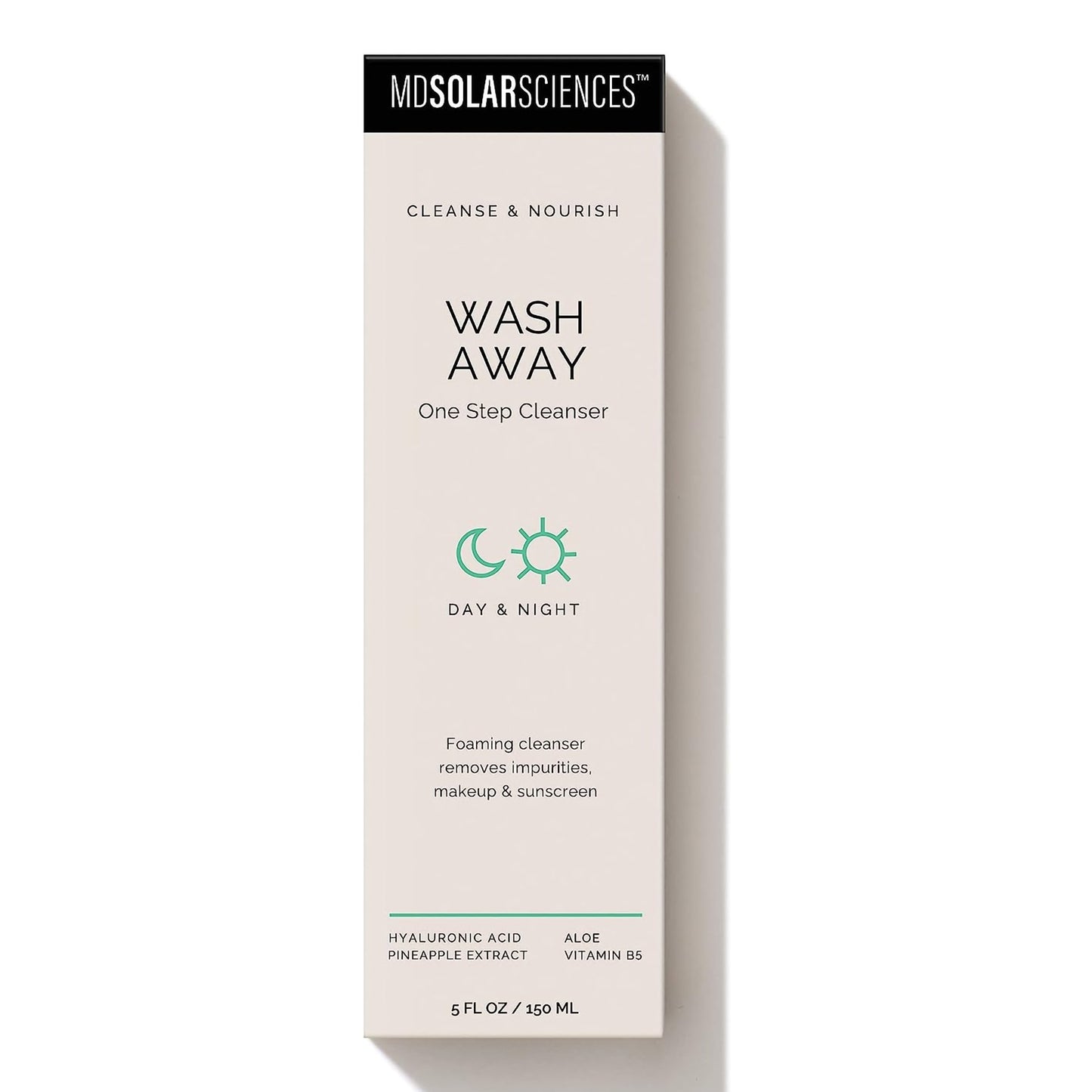 CLEANSER, FACE WASH AWAY 5OZ (3/PK 8PK/CS)