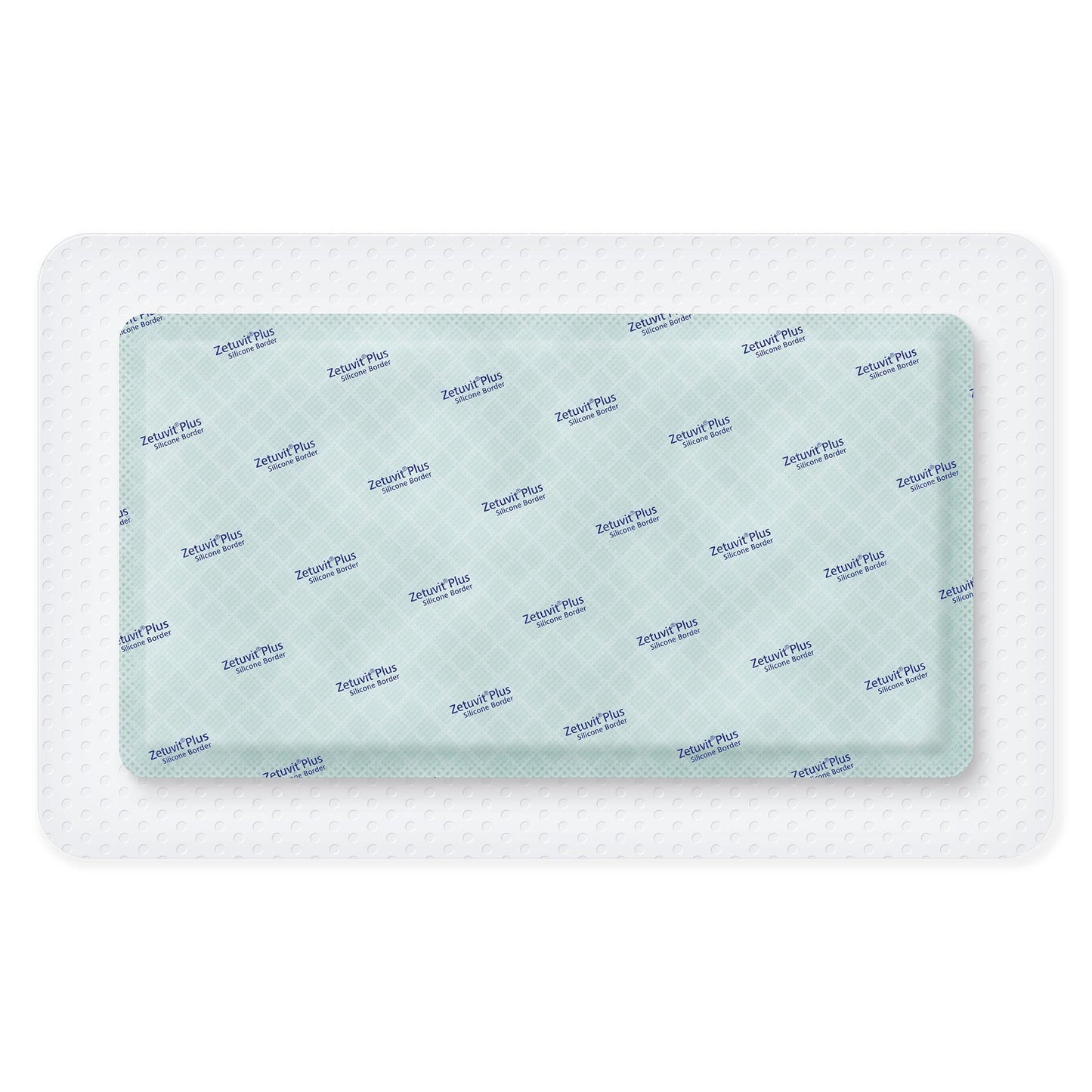 DRESSING, WND ZETUVIT + SAP BRDR SIL ADH 6"X10" (10/BX)