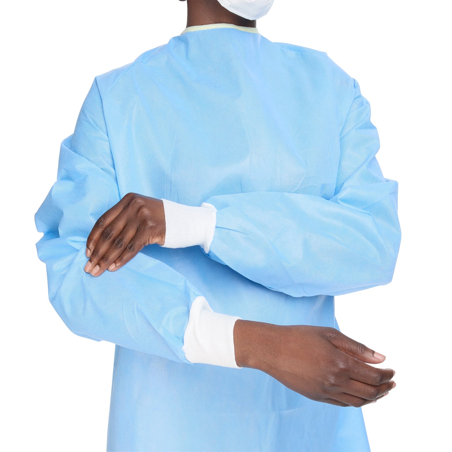 GOWN, SURG ULTRA STD BLU LG (32/CS)