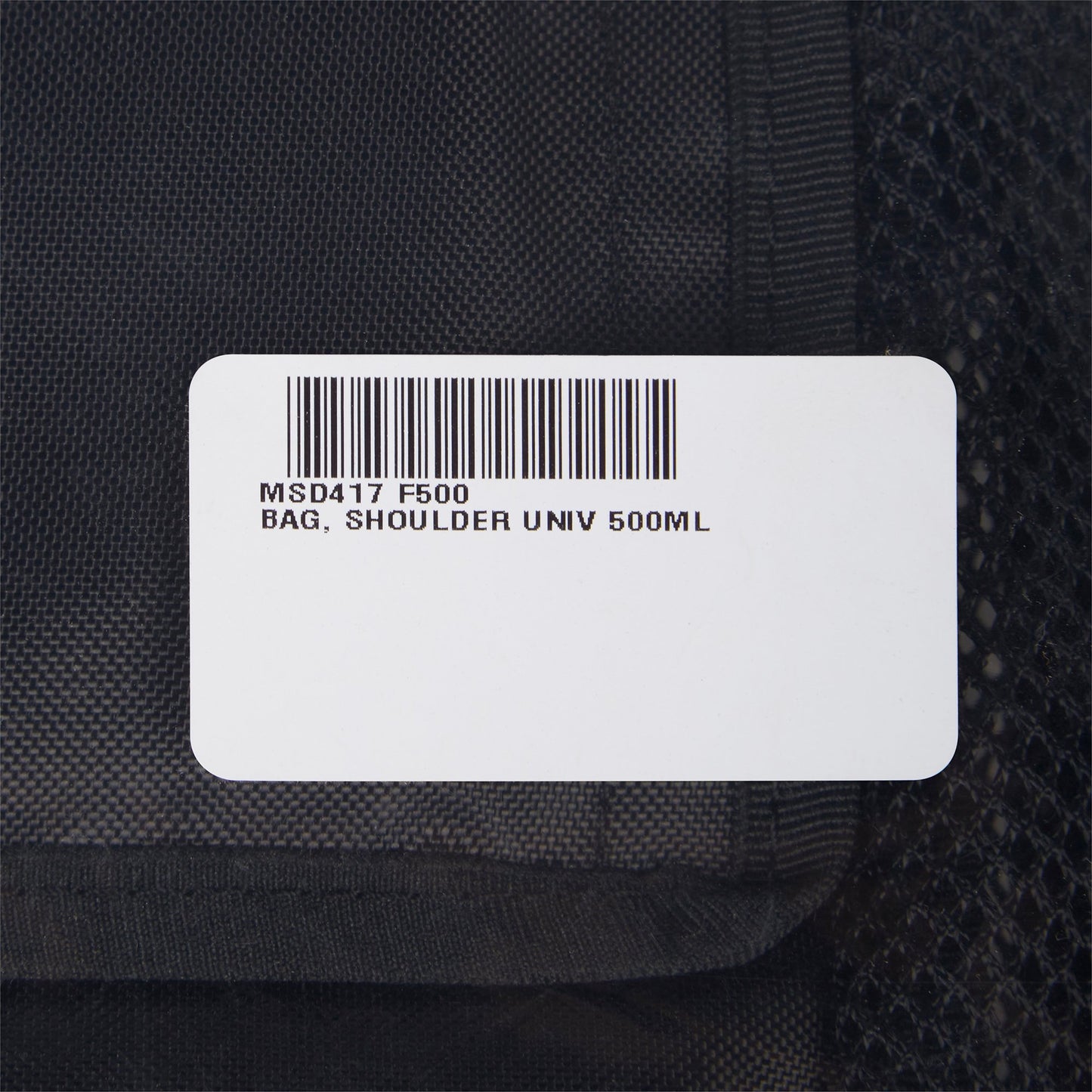 BAG, SHOULDER UNIV 500ML