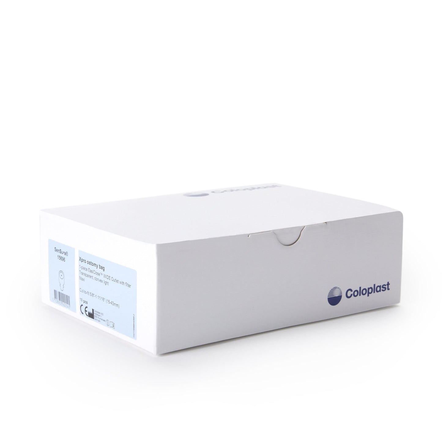 POUCH, SENSURA DRN 1PC WD CNVXLT 3/4-1 1/4" (10/B