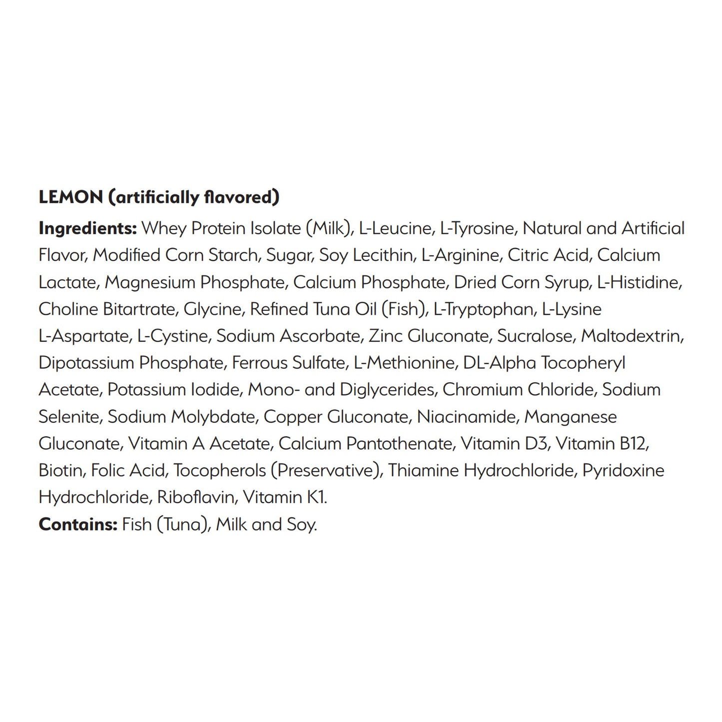 SUPPLEMENT, PKU SPHERE20 LEMON35GM (30/CS)