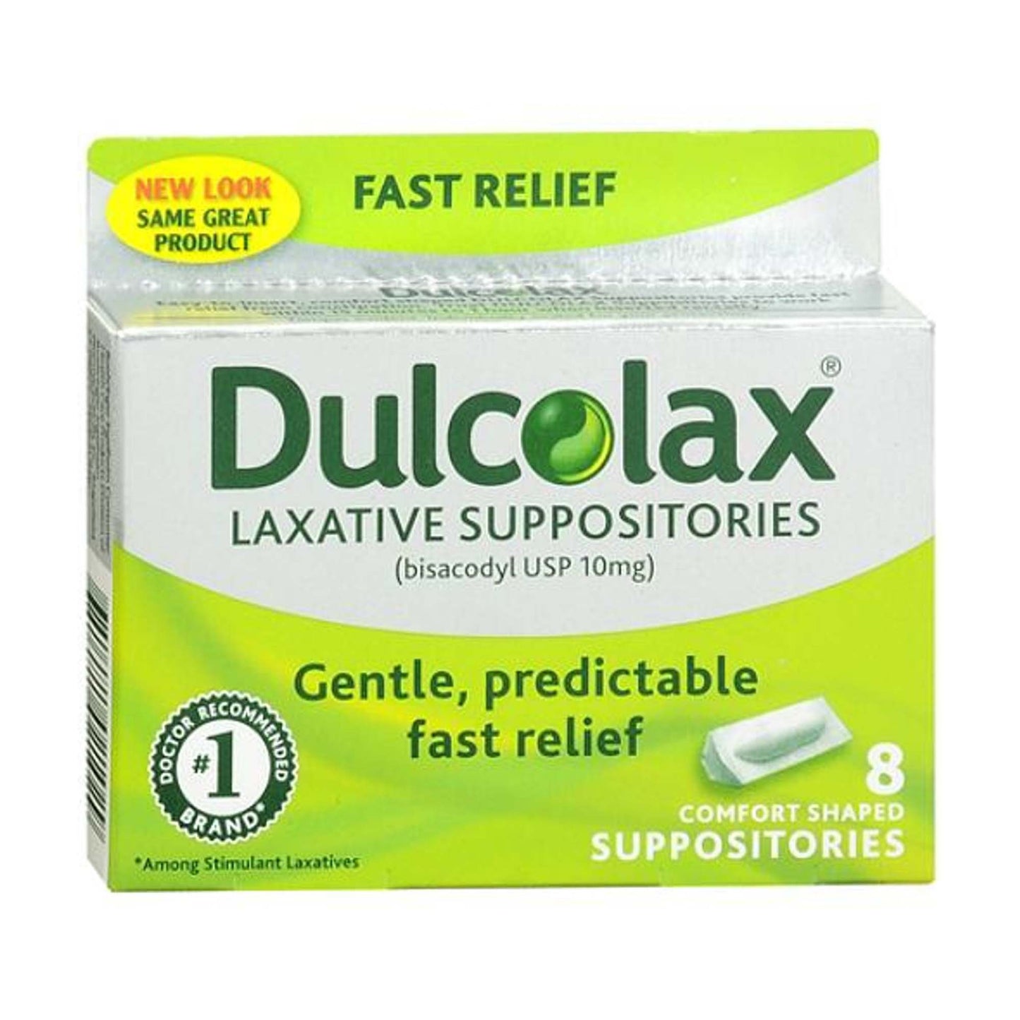 DULCOLAX, SUPP 10MG (8/BX)