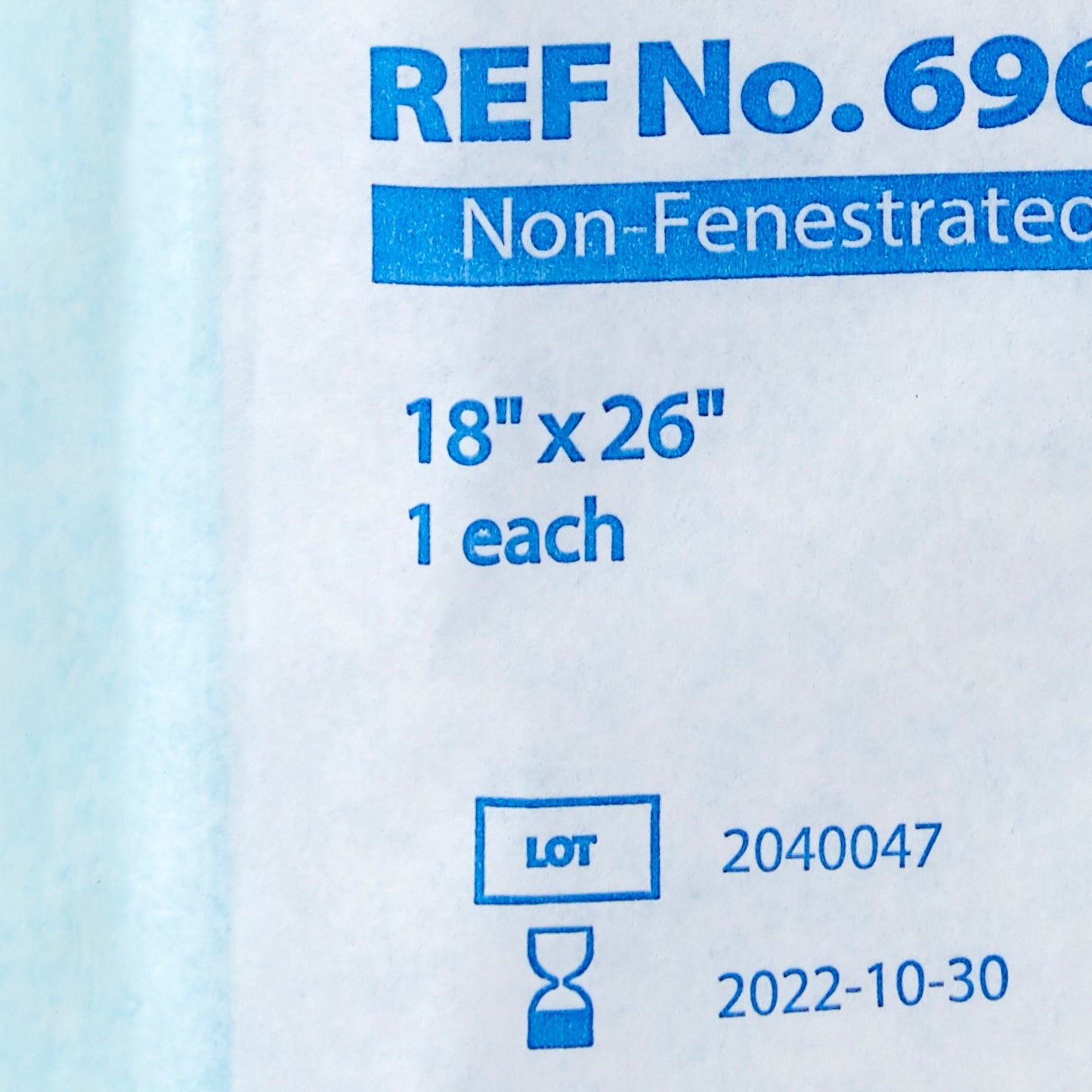 DRAPE, TWL TISS/POLY STR 18X26(50/BX)