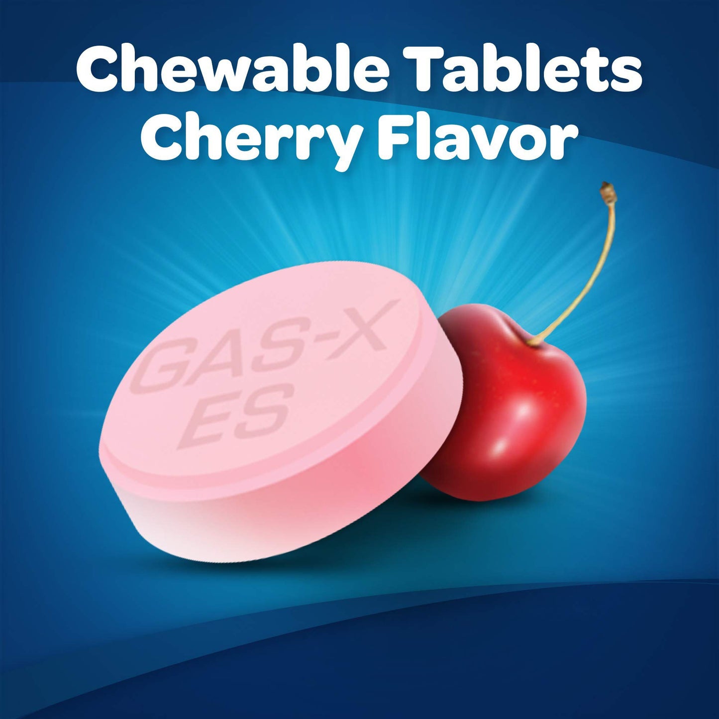 GAS-X, TAB CHEW CHERRY 125MG (48/BT)