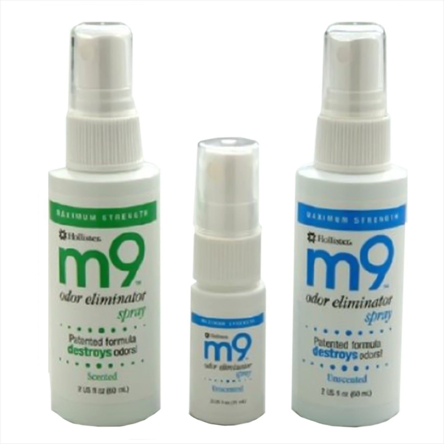 ODOR ELIMINATOR, SPR M9 GRN APPLE SCENT 2OZ (12/BX)