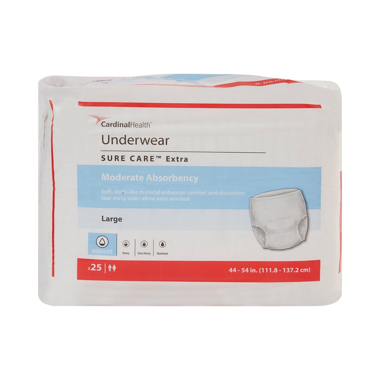 UNDERWEAR, INCONT PROT LG (25EA/BG 4BG/CS) KENICO