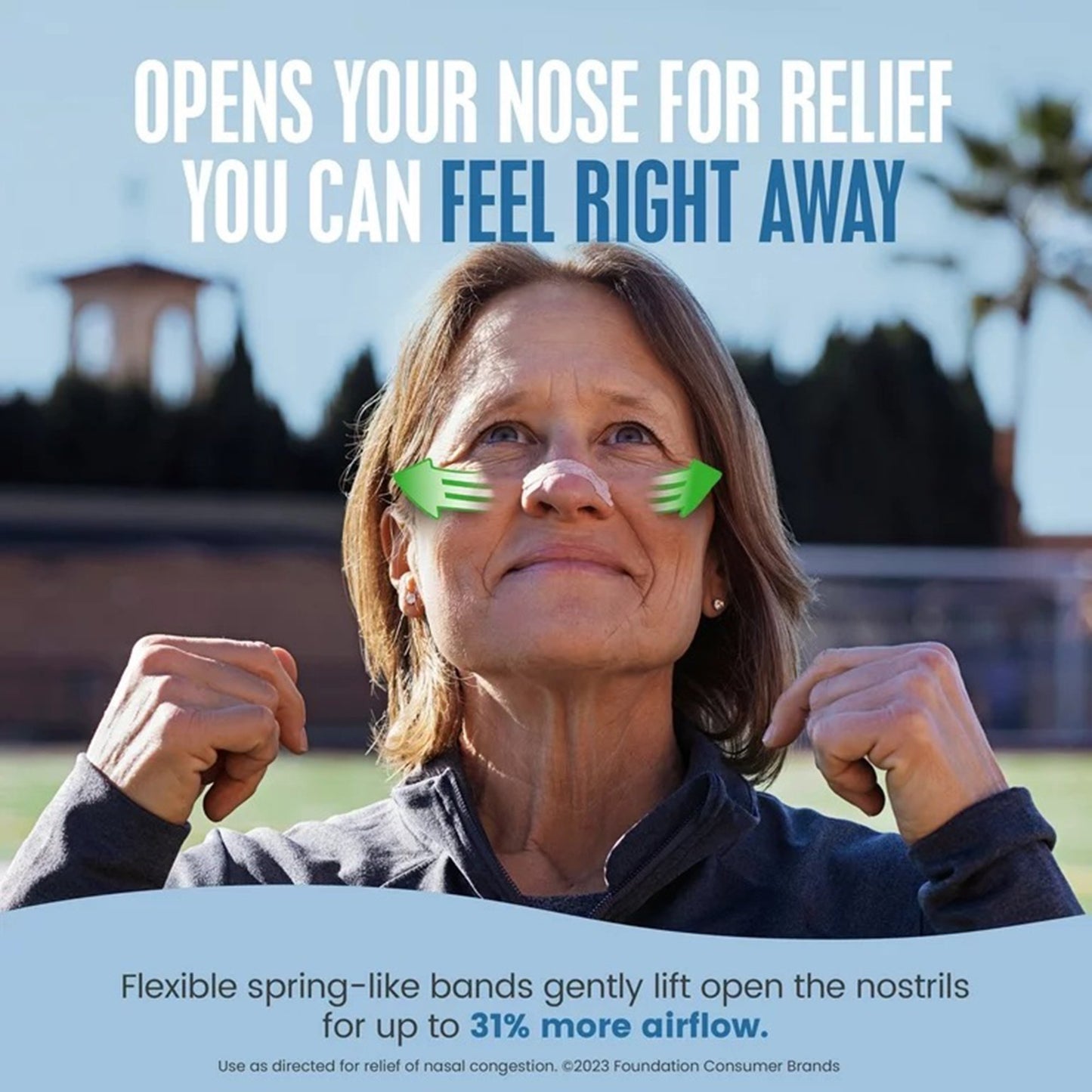 BREATHE RIGHT, NASAL STRIP XS TAN (26/BX)