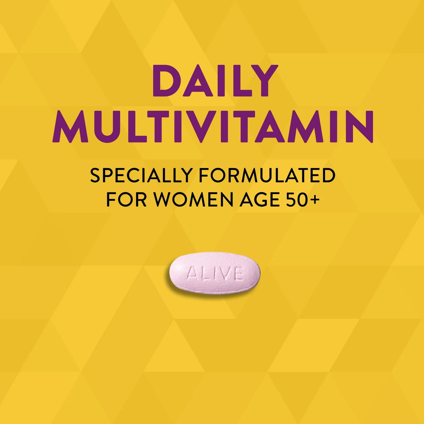 ALIVE, TAB MULTIVITAMIN WOMENS50+ (50/BX)