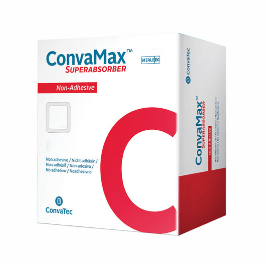 DRESSING, WOUND CONVAMAX ADH SUPER ABSRB 4"X4" (10/BX)