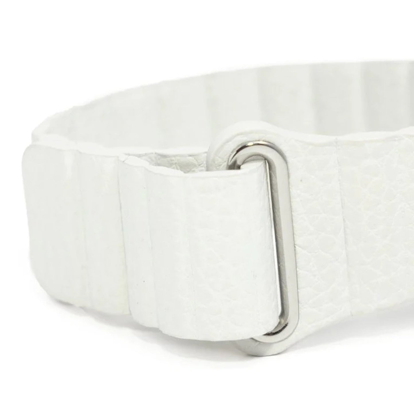 BAND, STANDALONE ACCESS FAUX LEATHER WAVE2 WHT (60/CS)
