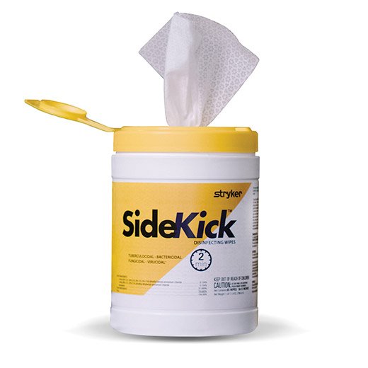 WIPE, DISINFECTING SIDEKICK STD (100/CT 12CT/CS)