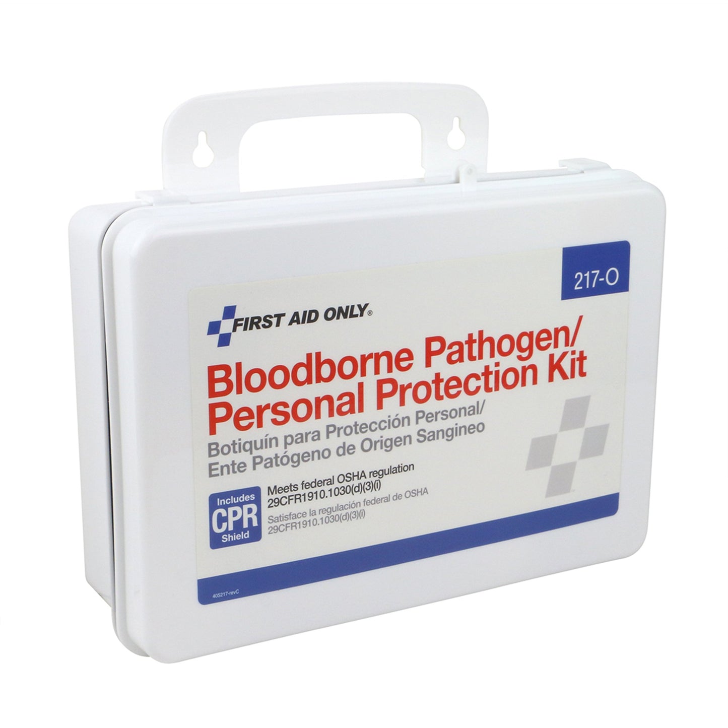 SPILL KIT, CLEANUP W/PERSON PROTECT/BBP/CPR SHIELD (10/CS)