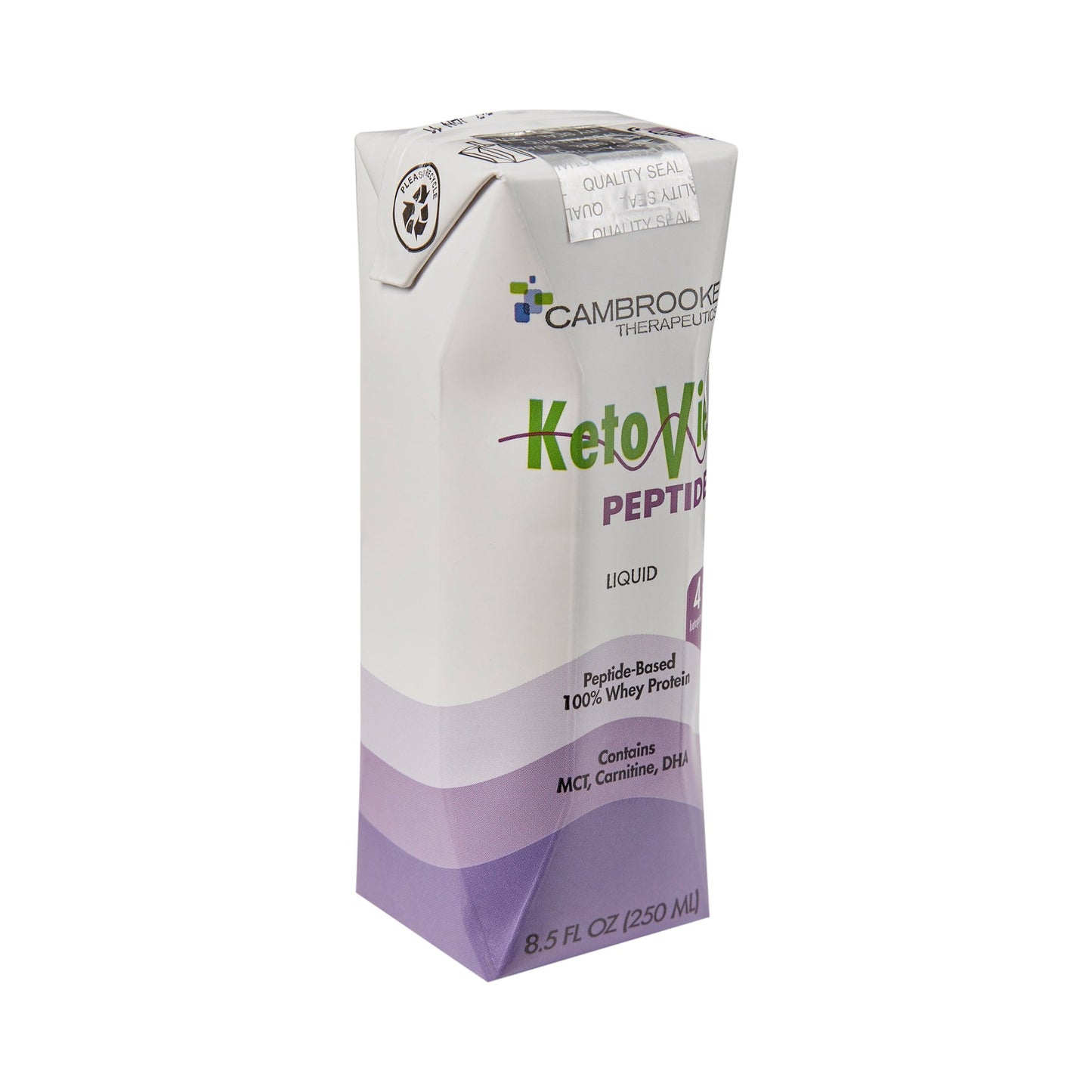 SUPPLEMENT, ORAL/GTUBE KETOVIEPEPTIDE 8.5OZ (30/CS)