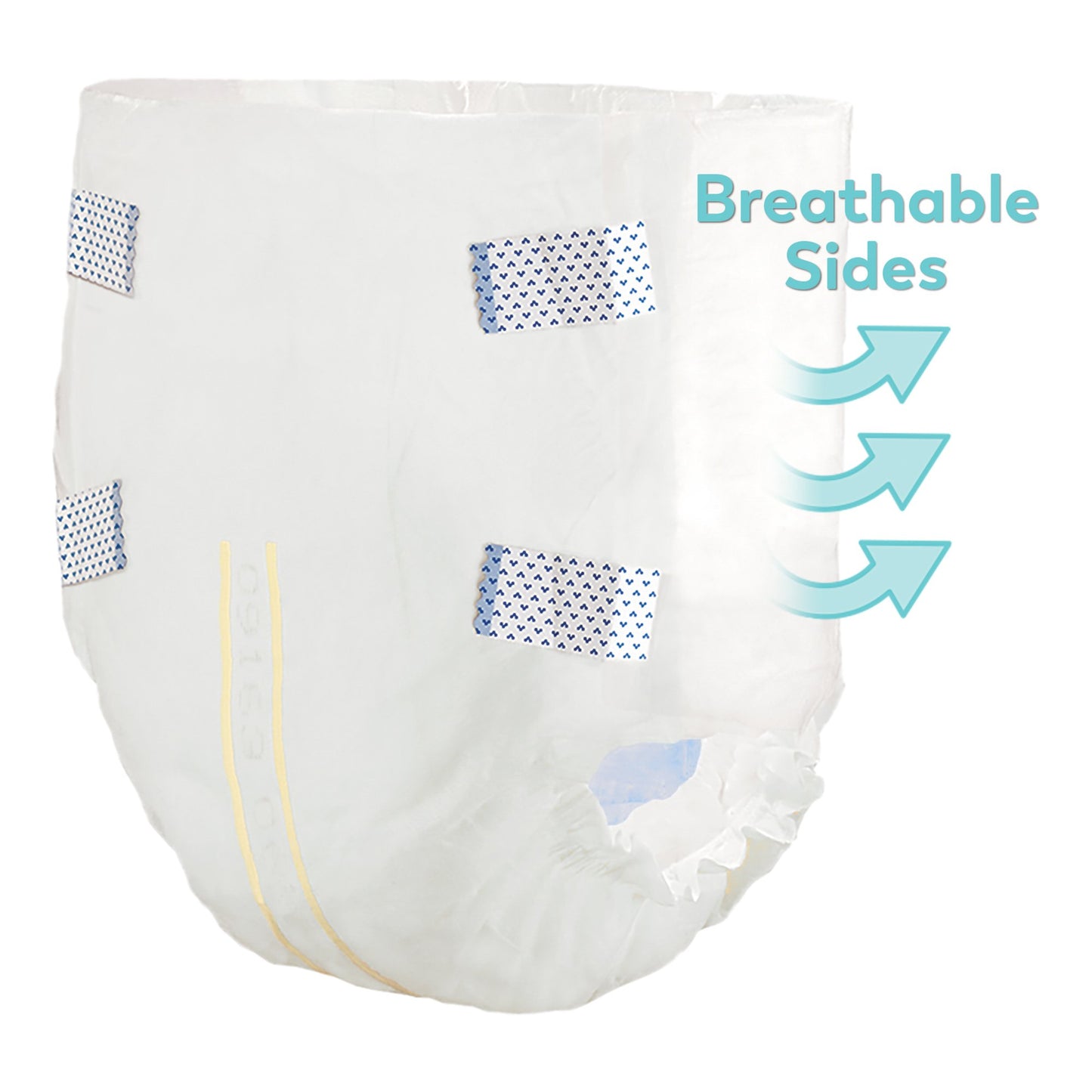 BRIEF, INCONT TRANQ ESSENT BRTHABL WHT MED (25/BG 4BG/CS)
